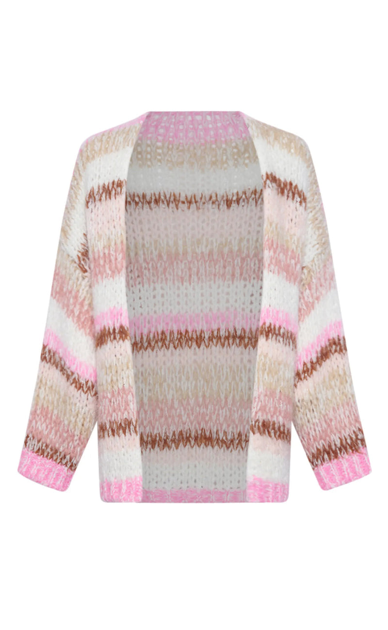Noella Cardigan - Jolee - Oakleigh Rose Stripe