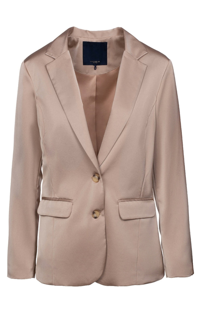 One Two Luxzuz Blazer - Angelie - Safari