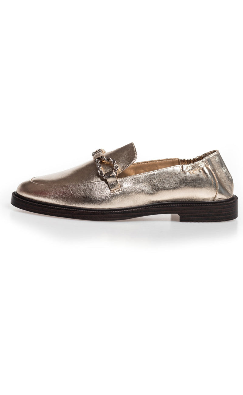Copenhagen Shoes Loafers - Love And Walk - Platino