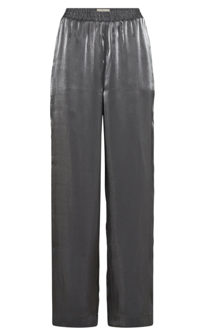 FreeQuent Bukser - Naron - Gray Pinstripe