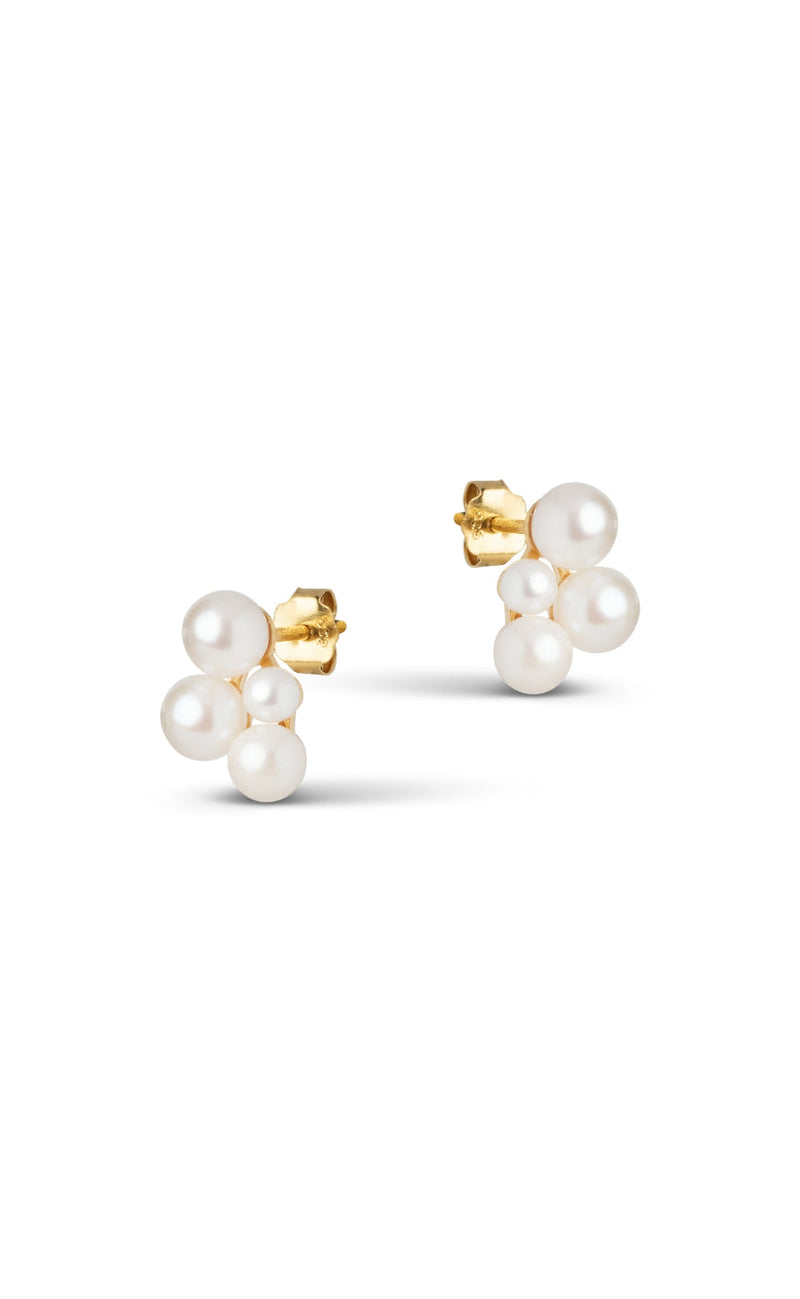 ENAMEL- Copenhagen Øreringer - Studs mae - Gold