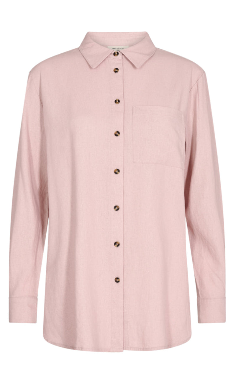 Freequent Skjorte - Lava Simple - Pale Mauve