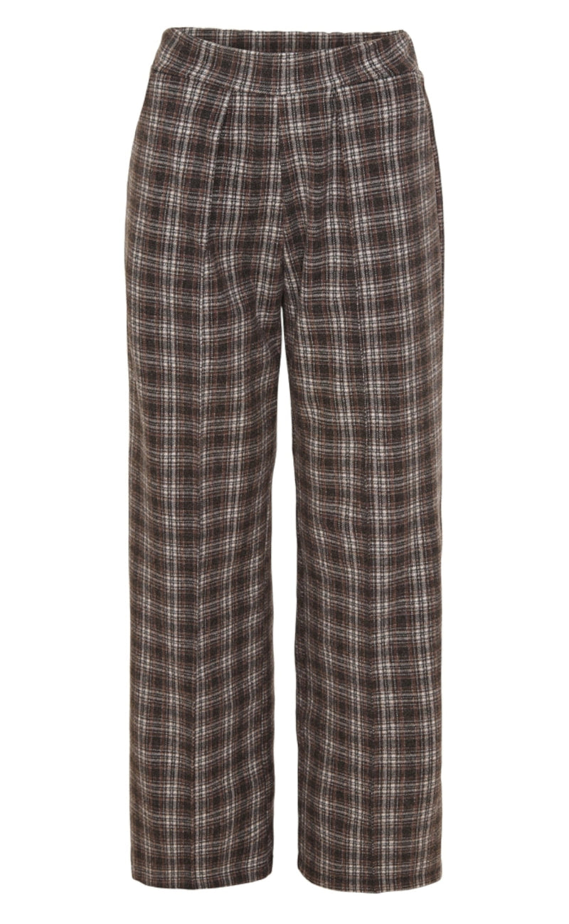 Marta Du Chateau Bukser - 99996 - Brown Check