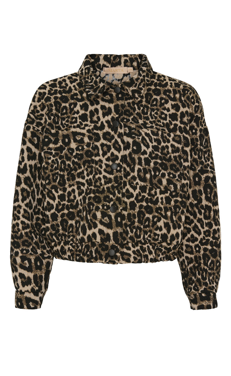 Marta Du Chateau Jakke - 3947 Paulina - Leopard