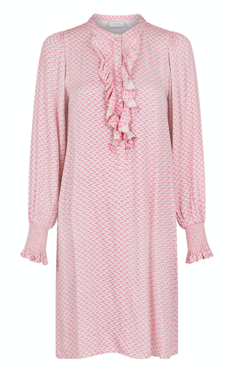Neo Noir Kjole - Potts Line Switch - Pink