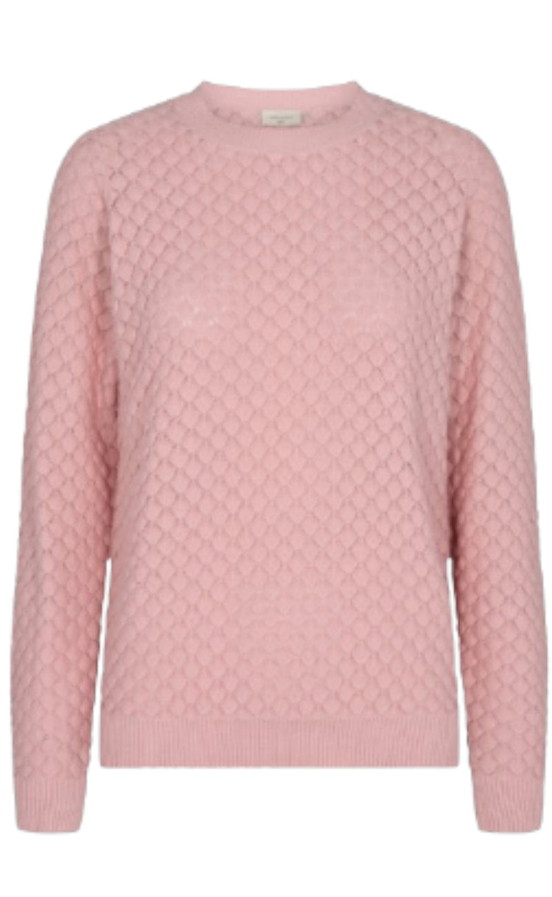 Freequent Pullover - Dodo Damio - Pale Mauve