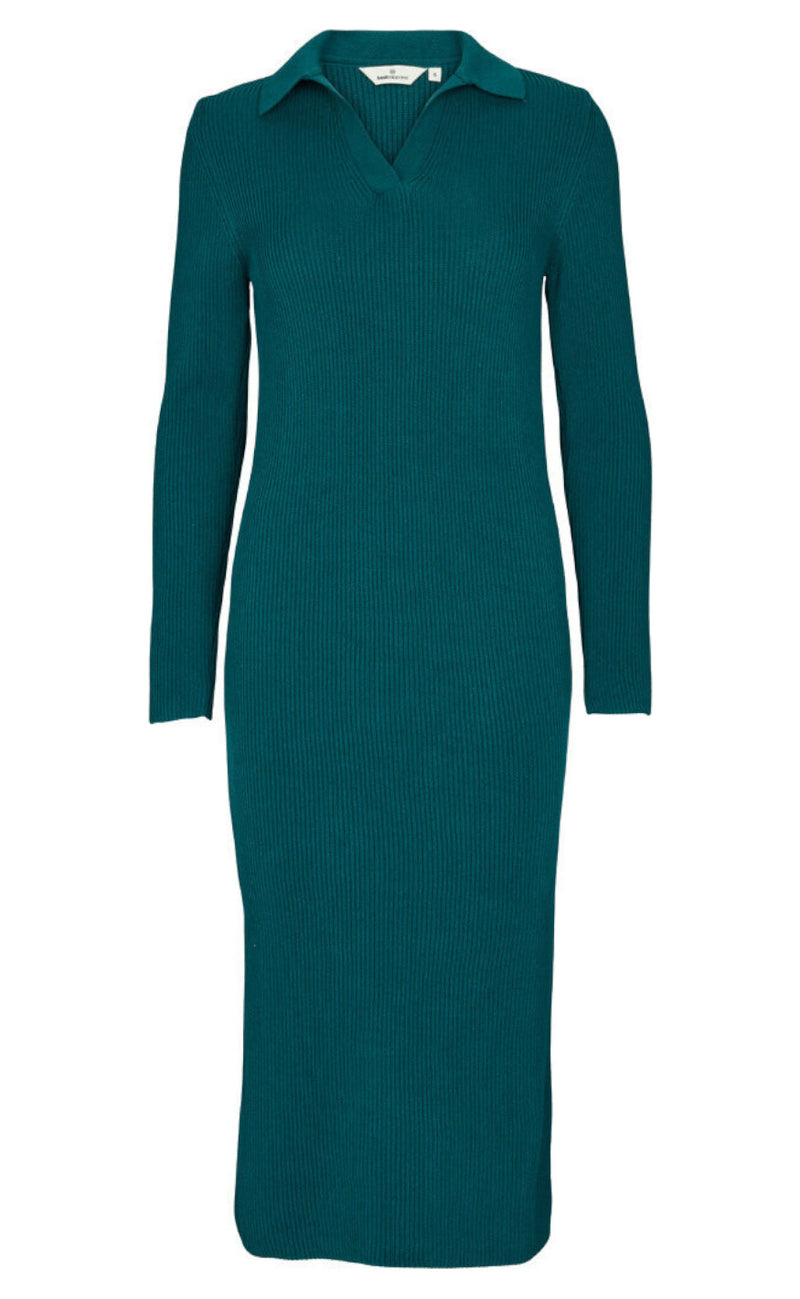 Basic Apparel Kjole - Jemima - Deep Teal