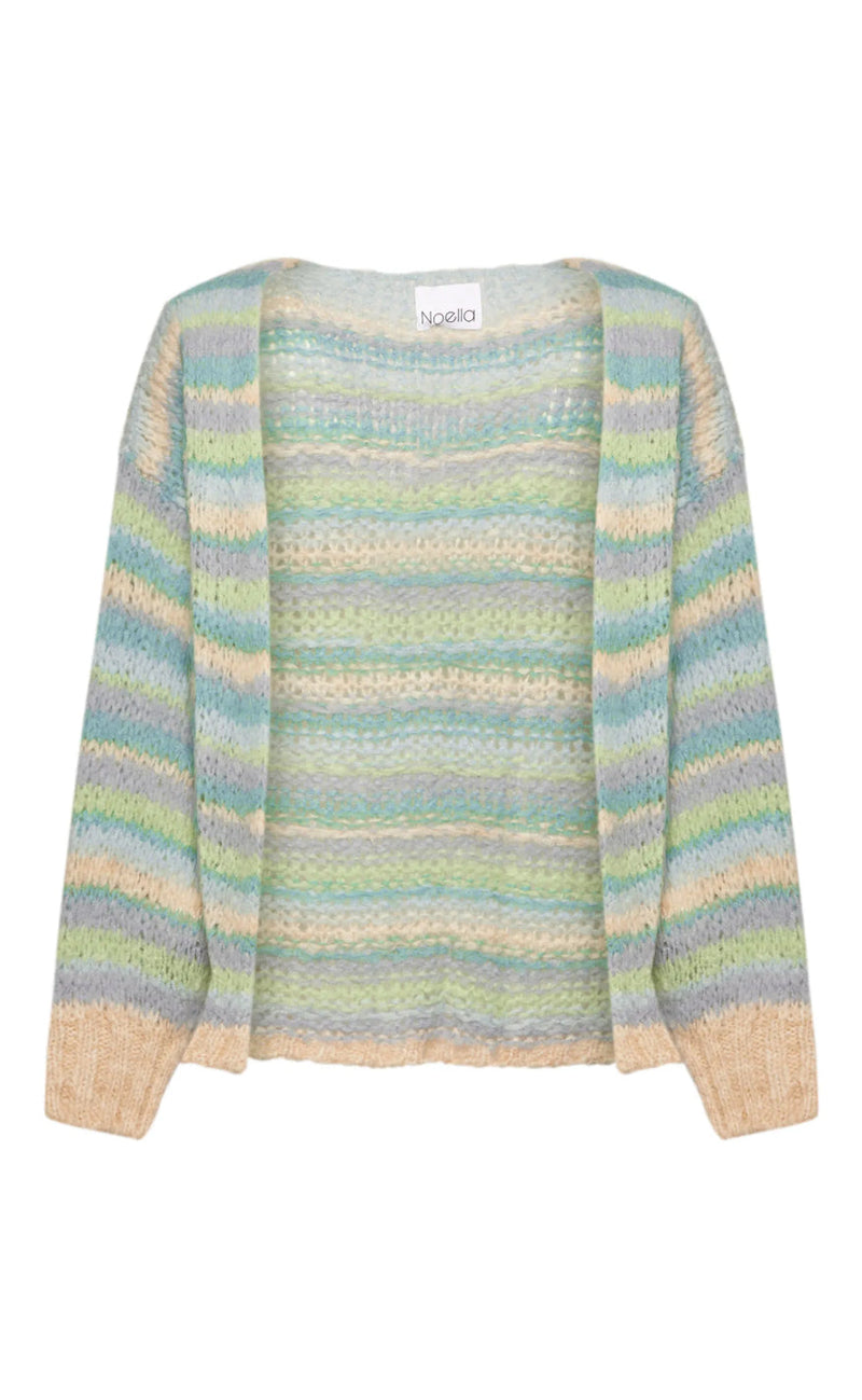 Noella Cardigan - Pool - Blue/Green Mix
