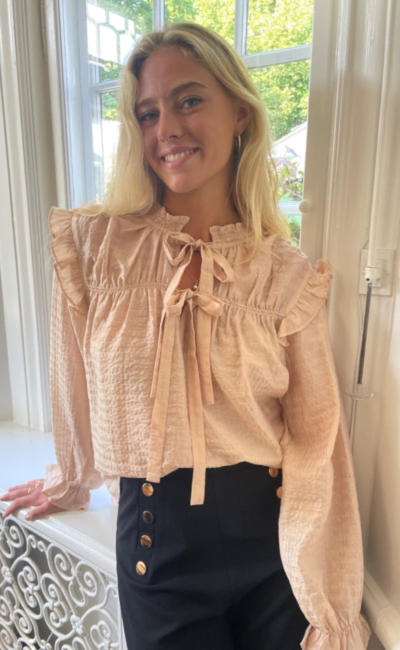 Continue Bluse -Nora - Pouder