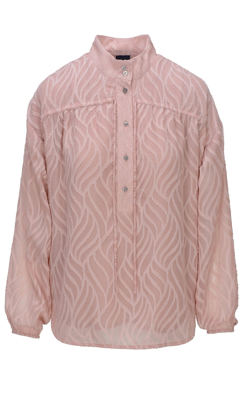 One Two Luxzuz Bluse - Rosi - Lotus