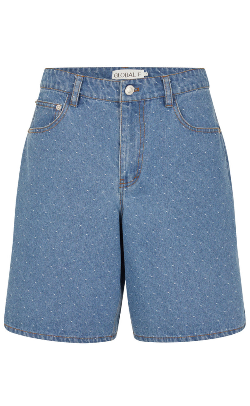 Global Funk Shorts - Talina - Midt Blue Dot