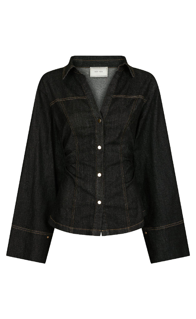 Neo Noir Skjorte - Rabia Denim - Black