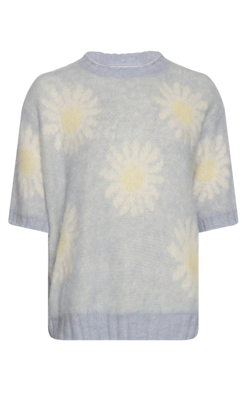 Noella Genser - Raya - Light Blue/Offwhite Flower
