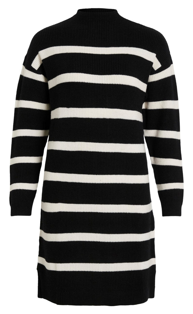 VILA Kjole - Ril - Black/White