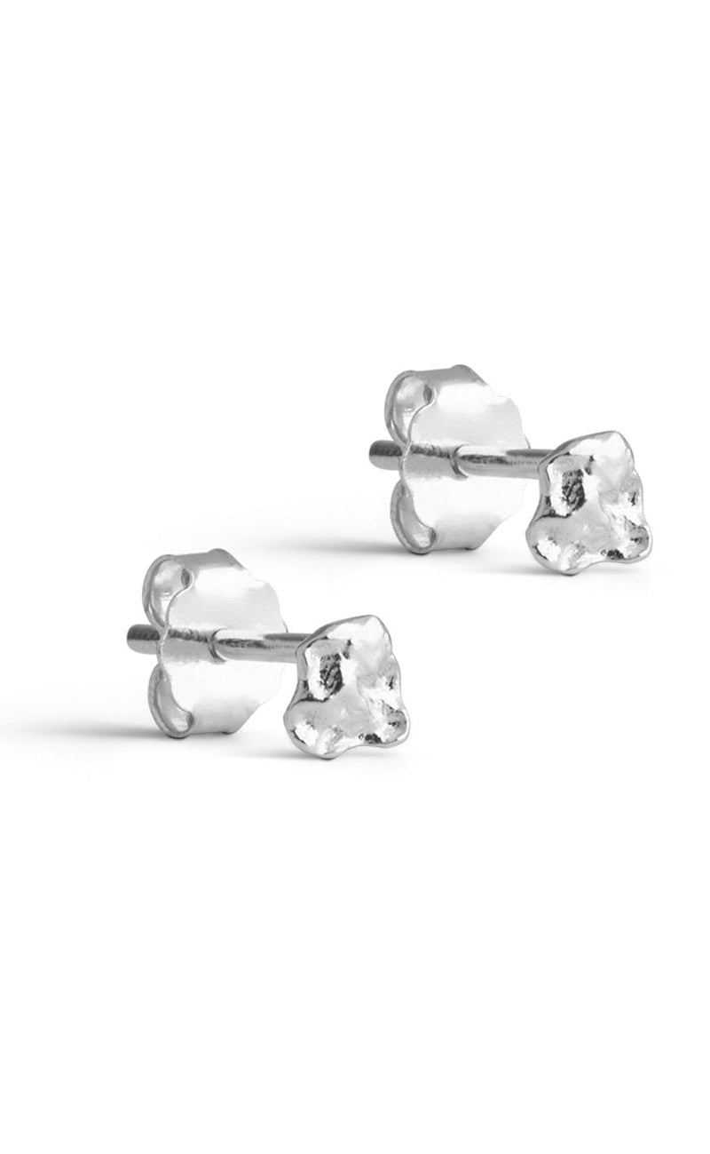 Enamel Copenhagen Øreringer - Studs Rio Mini - Silver Colour