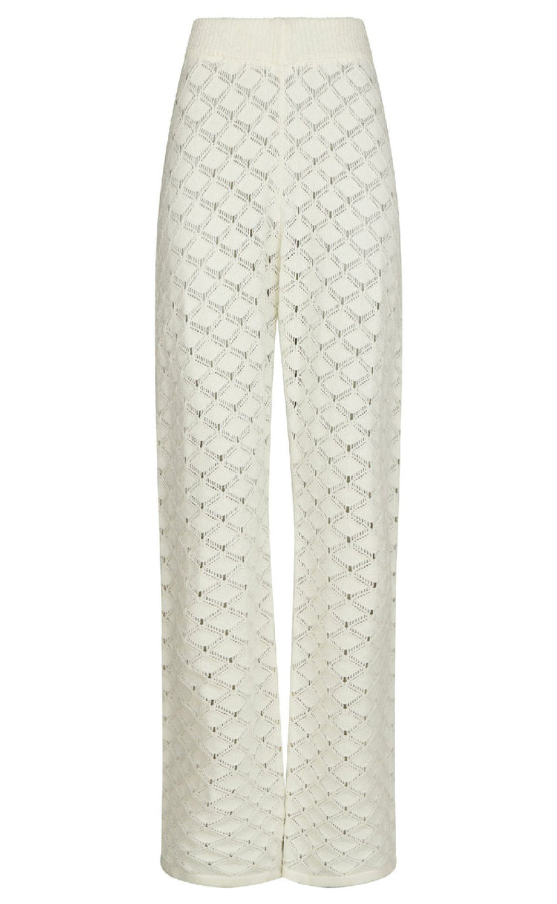 Neo Noir Bukser - Rizzy Chrochet - Off White