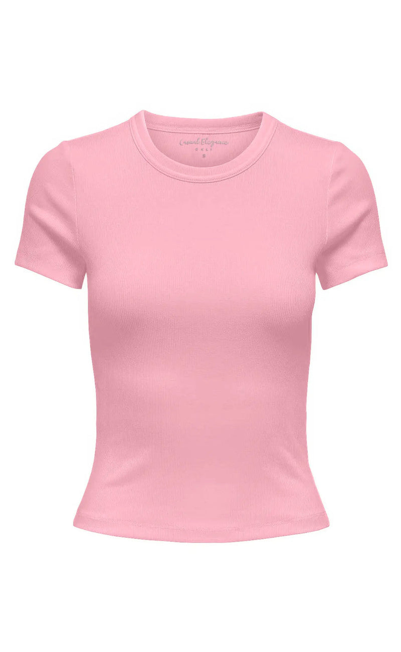 ONLY T-shirt - Val - Romance Rose