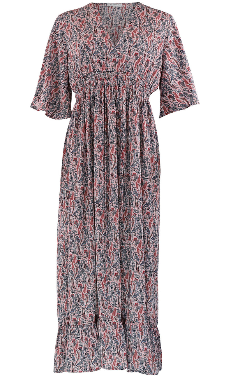 Continue Kjole - Thilde - Rose Paisley
