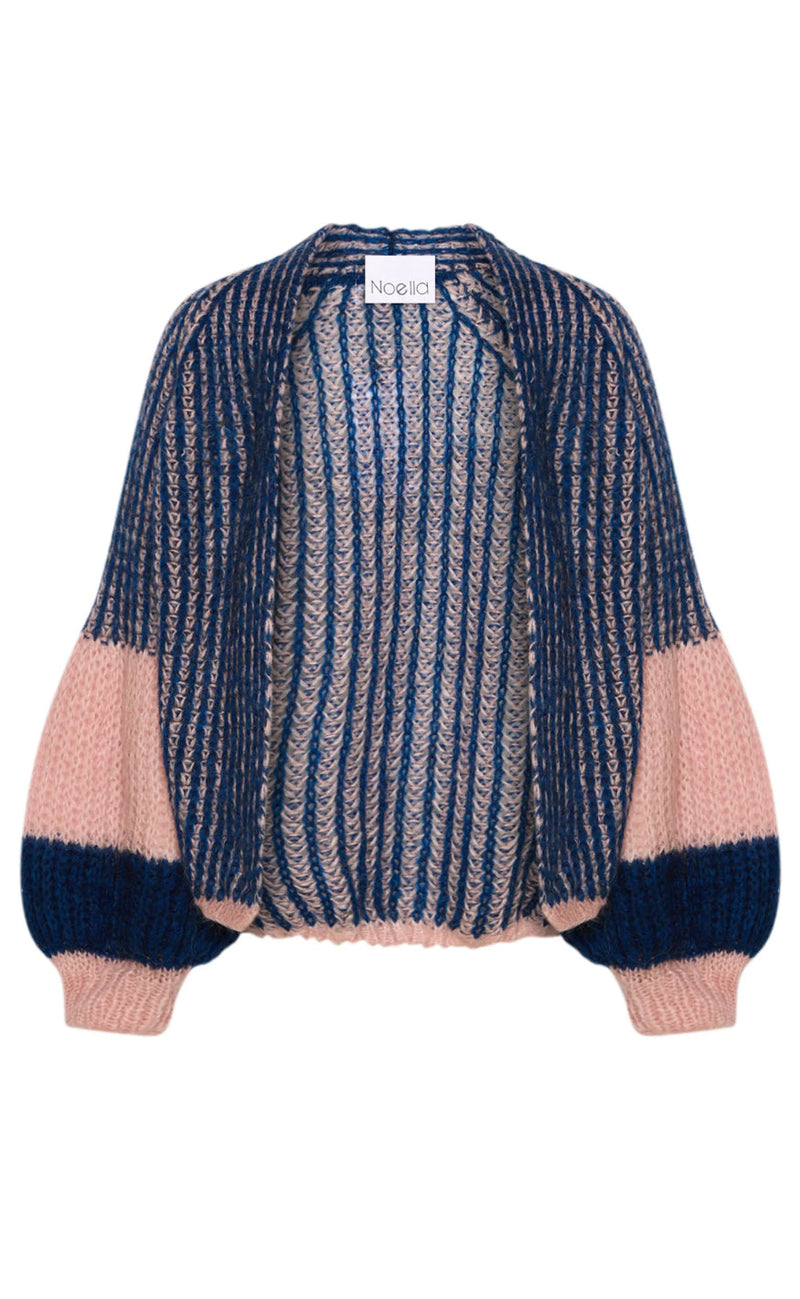 Noella Cardigan - Liana - Rose/Navy