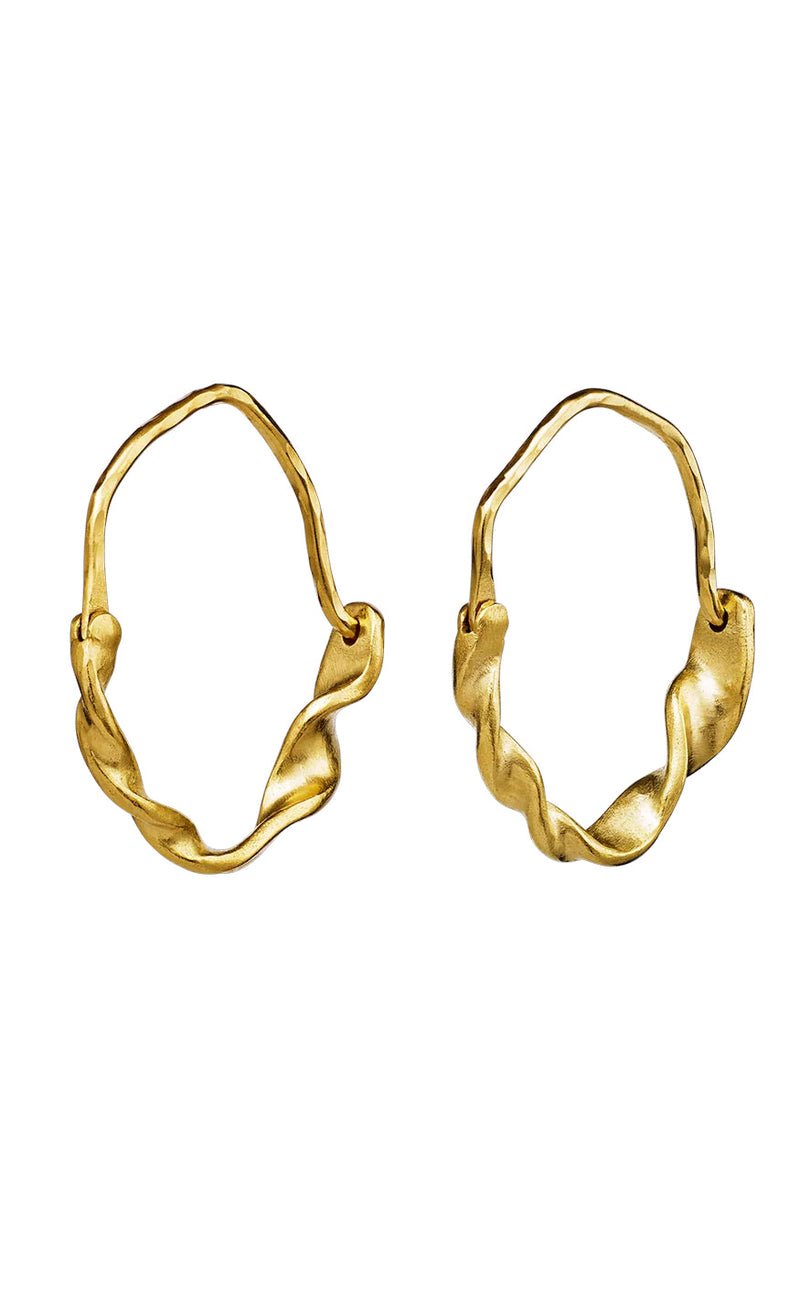 Maanesten Øreringer - Rosie - Gold