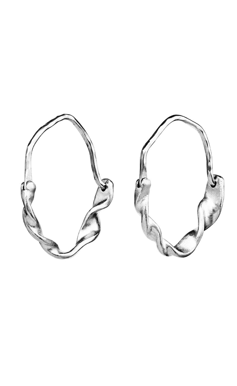 Maanesten Øreringer - Rosie - Silver