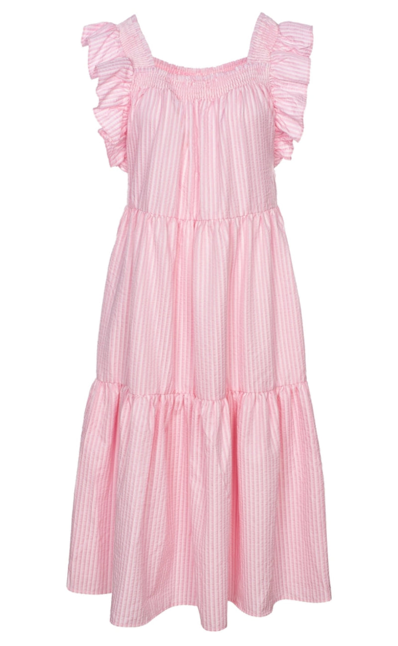 One Two Luxzuz Kjole - Rufusana - Sachet Pink