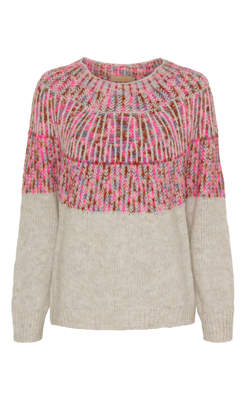 Marta Du Chateau Genser - 24484 Lilia - Crema/Fuxia