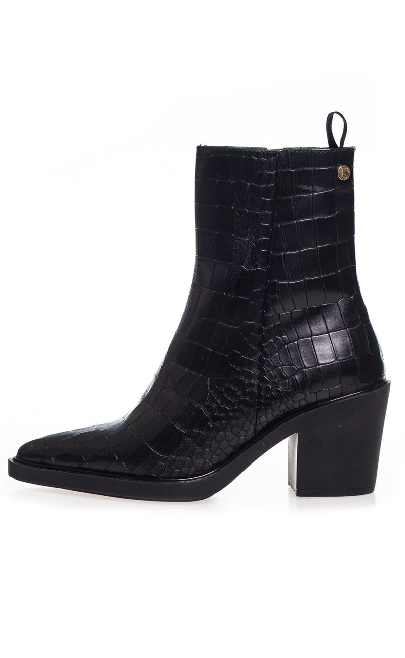 Copenhagen Shoes Støvler - CPH Original - Black Croco