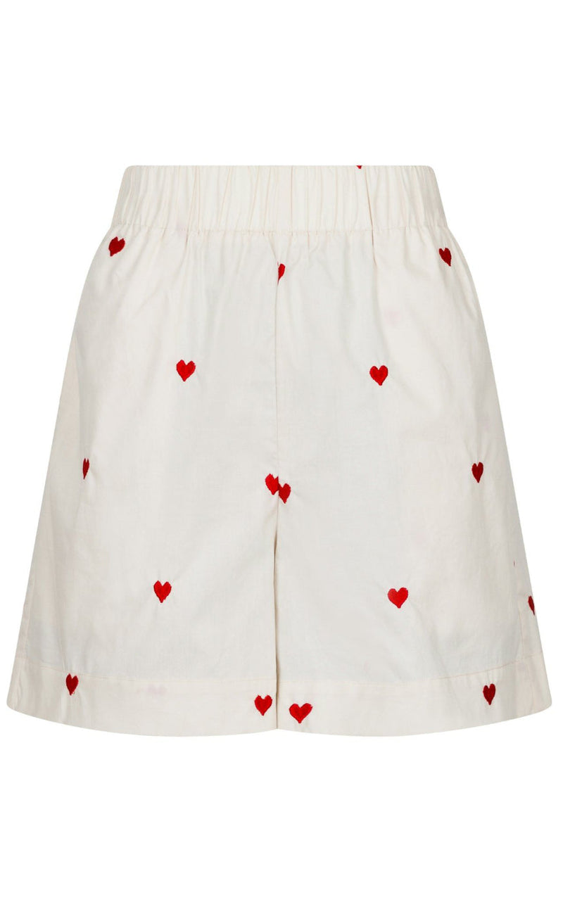 Neo Noir Shorts - Sakuri Hearts - Creme