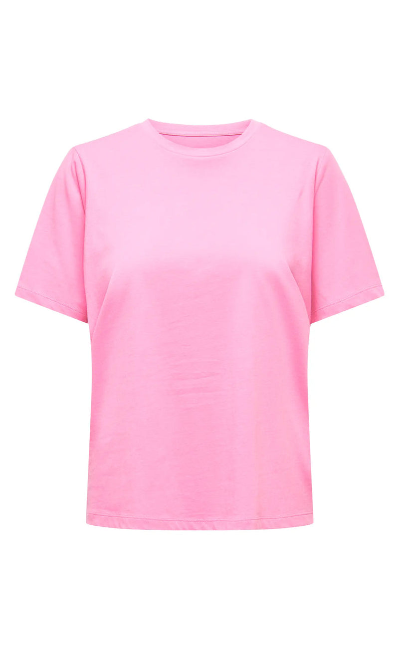 ONLY T-shirt - Only - Sachet Pink