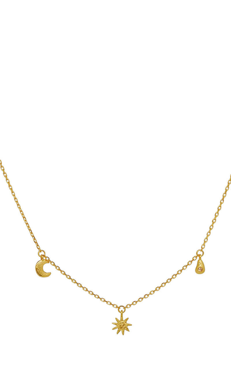 Maanesten Halskjede - Sadie - Gold Colour
