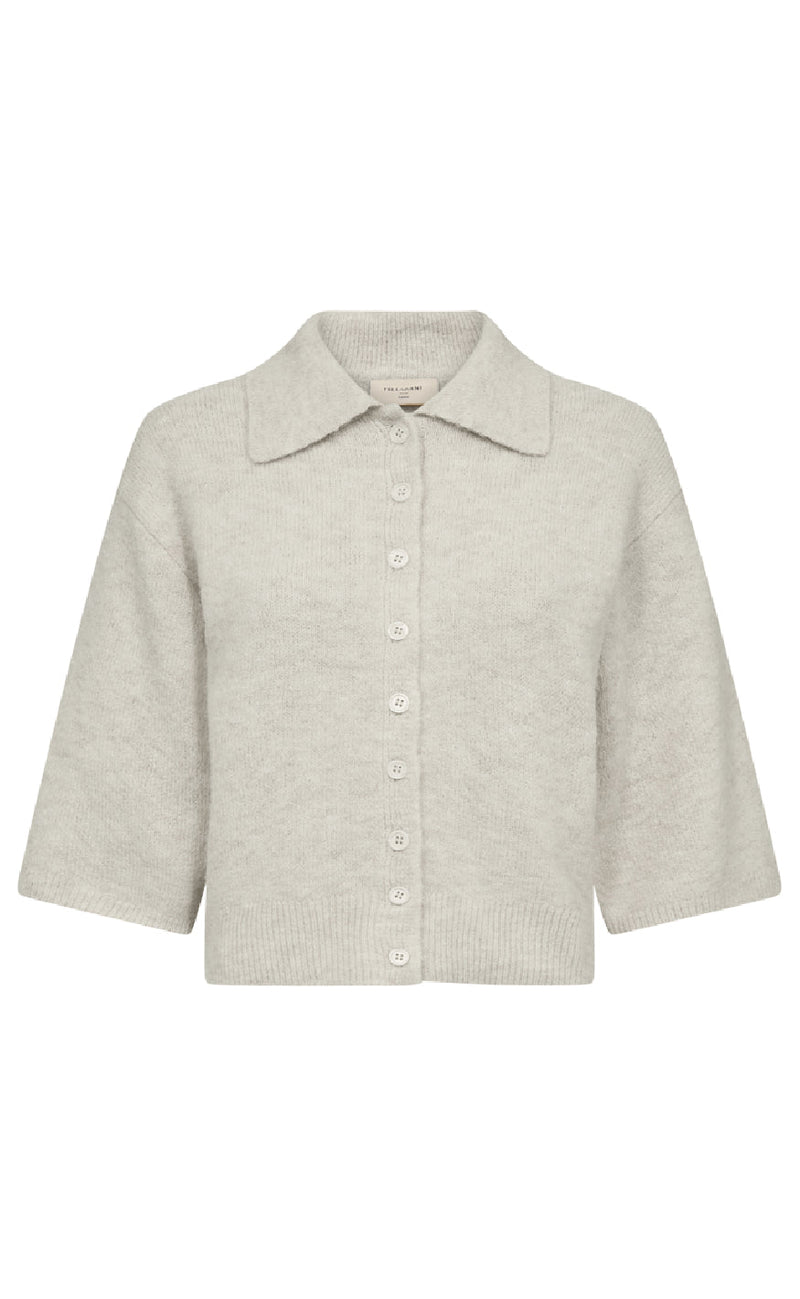 Freequent Cardigan - Sammie - Moonbeam Melange
