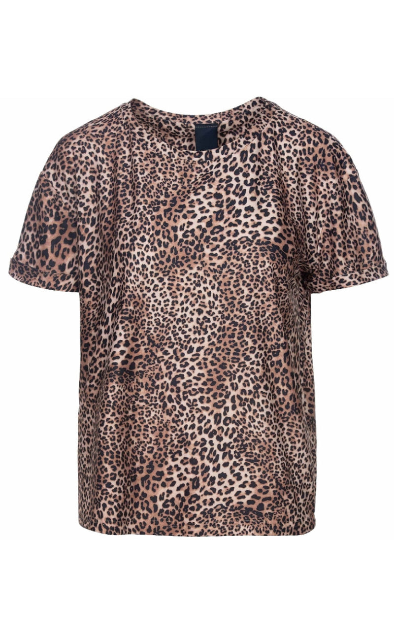 One Two Luxzuz T-Shirt - Karin - Sand Hill