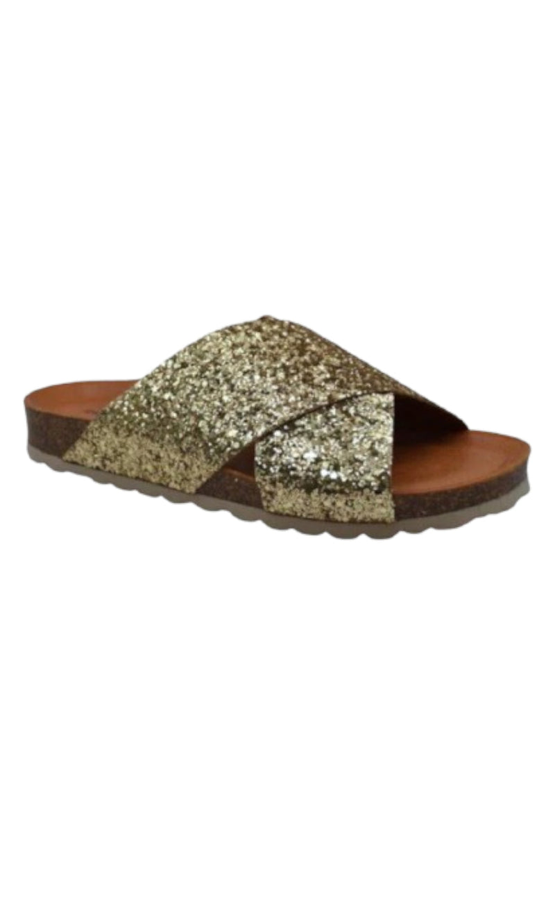 Tim & Simonsen Sandaler - Annet - Gold Glitter