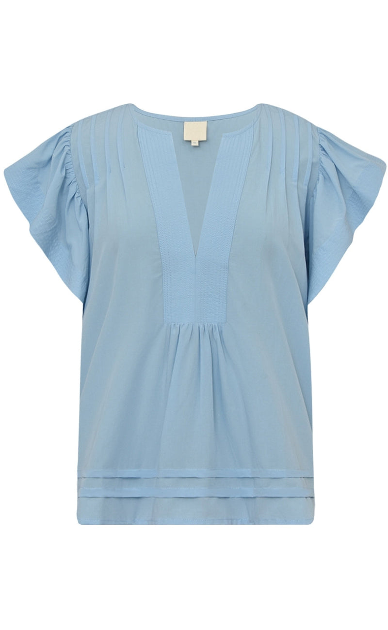 Gossia Bluse - Minka - Blue Sea