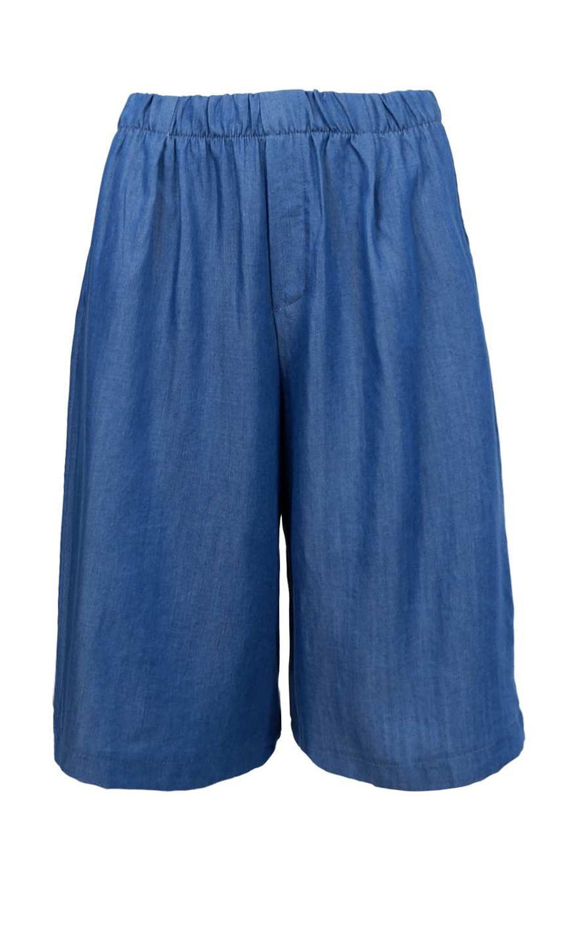 Black Colour Shorts - Pueblo - Jeans Blue