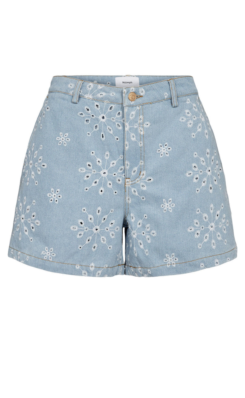 Nümph Shorts - Delilah - Light Blue Denim