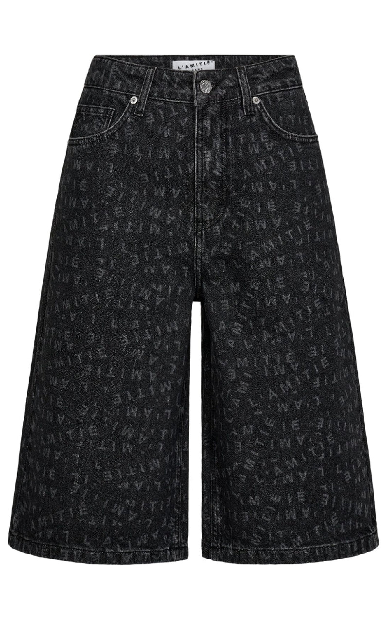 Haute L'Amitié Shorts - Logo - Black