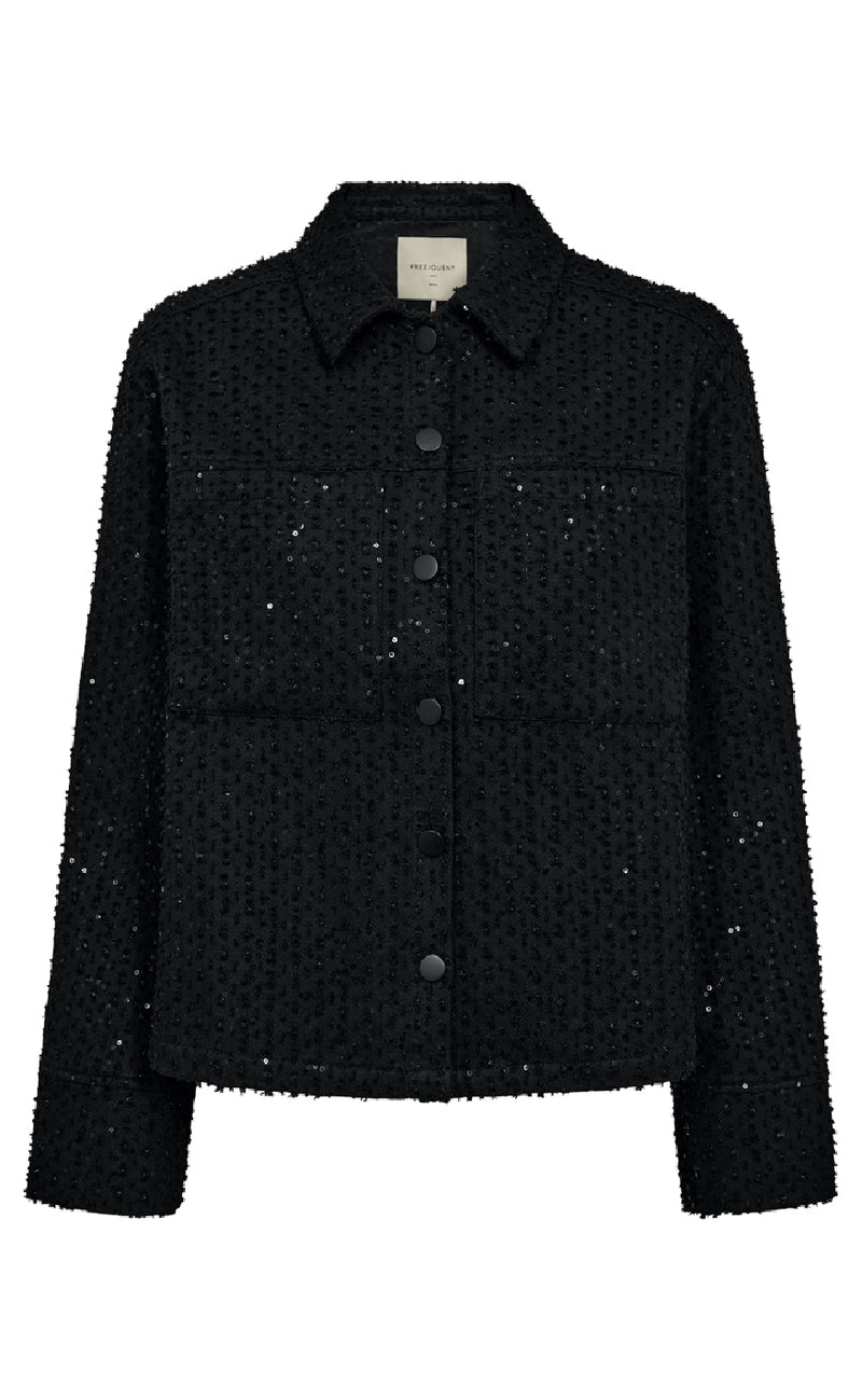 Freequent Jakke - Show - Black