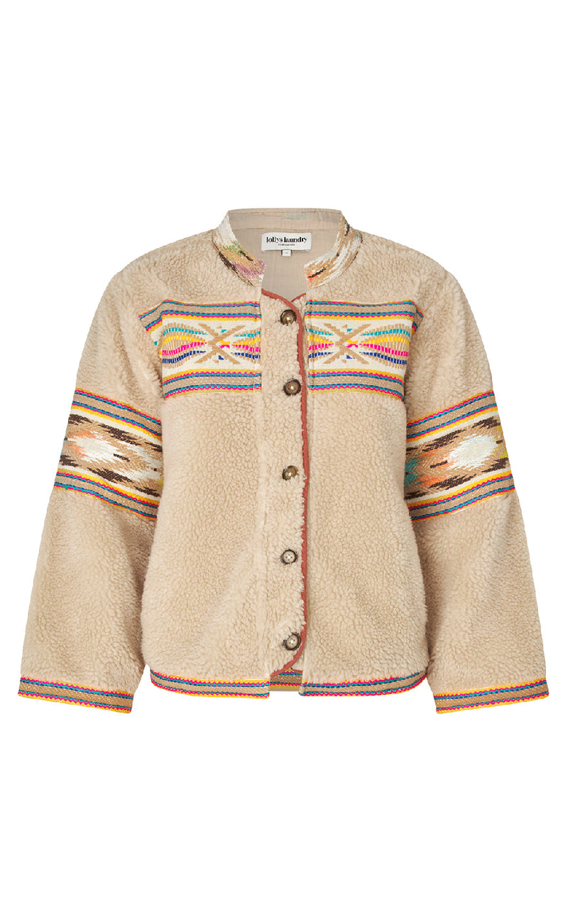 Lollys Laundry Jakke - Siri - Beige