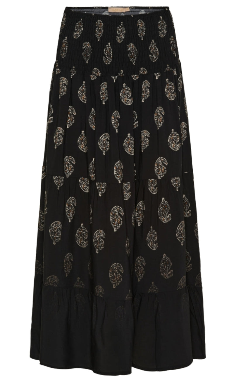 Marta Du Chateau Skjørt - 5201 Princess - Black Faded