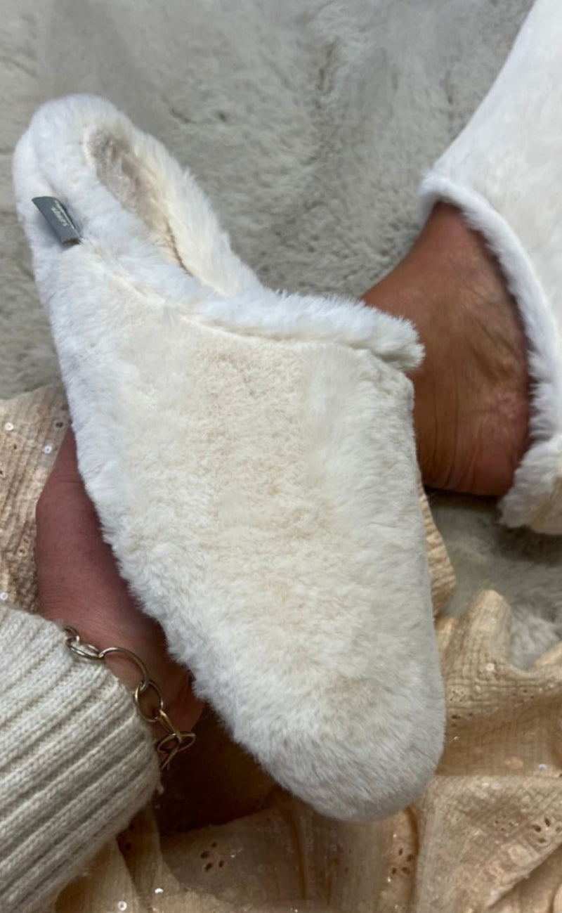 Copenhagen Shoes Tøfler - Feel - Off White