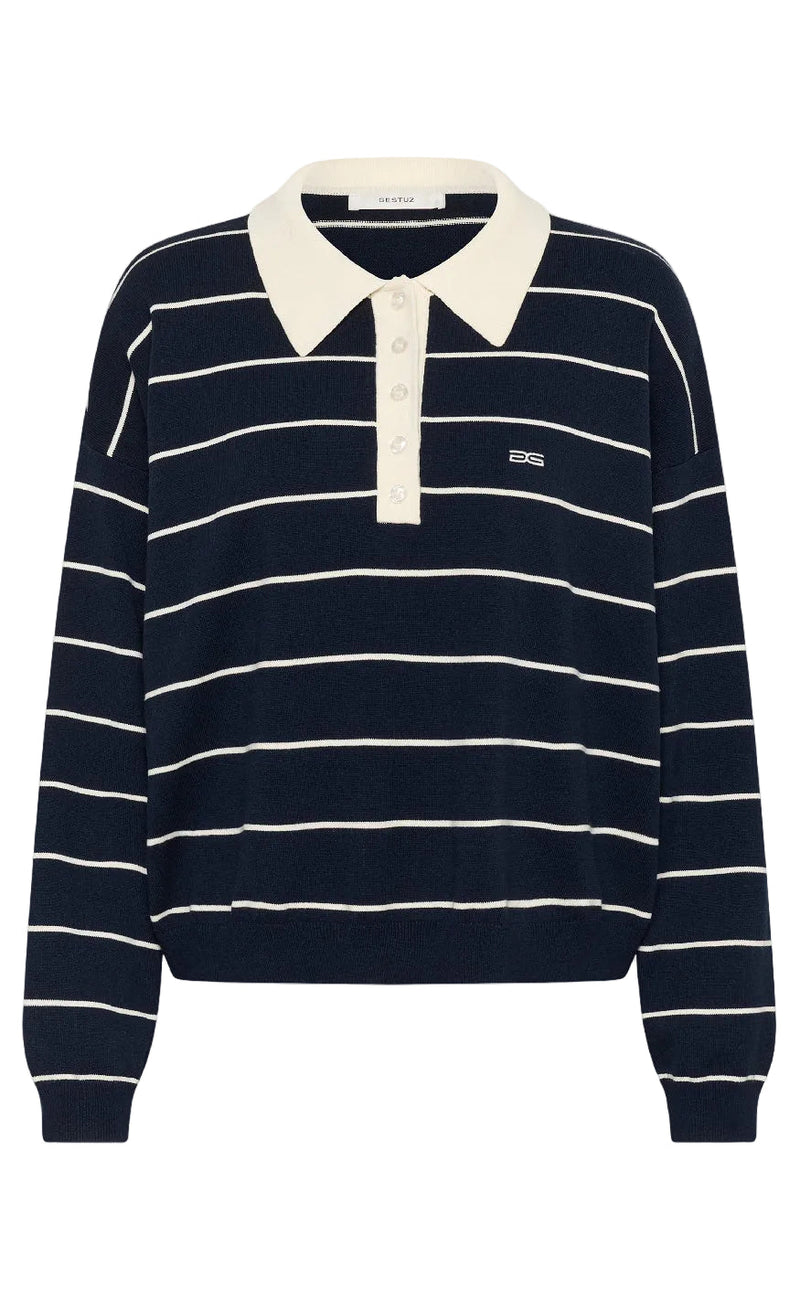 Gestuz Bluse - Taige - Skycaptain Striped