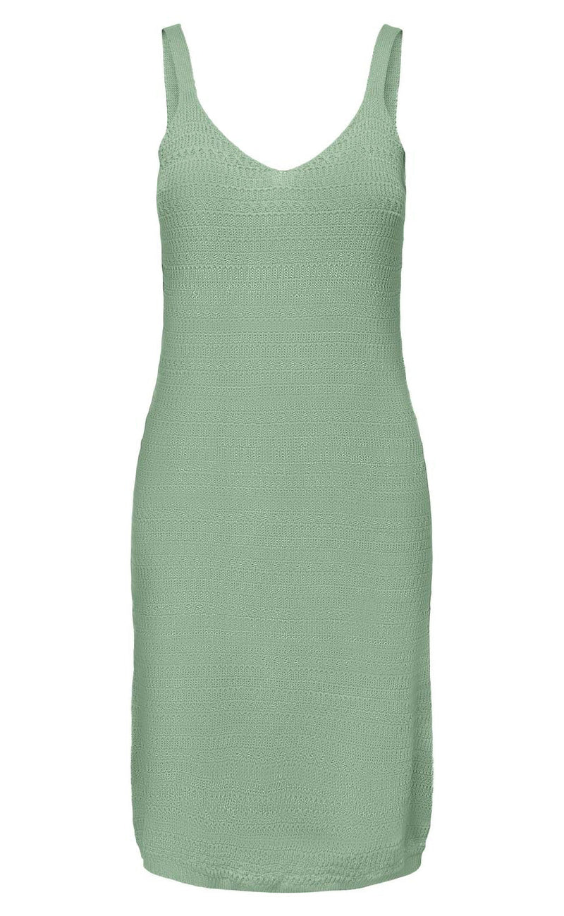 JDY Kjole - Tropical - Smoke Green