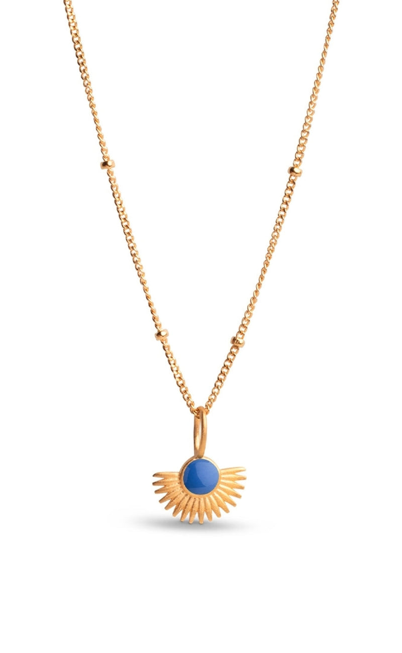 ENAMEL Copenhagen Halskjede - Soleil - Cornflower