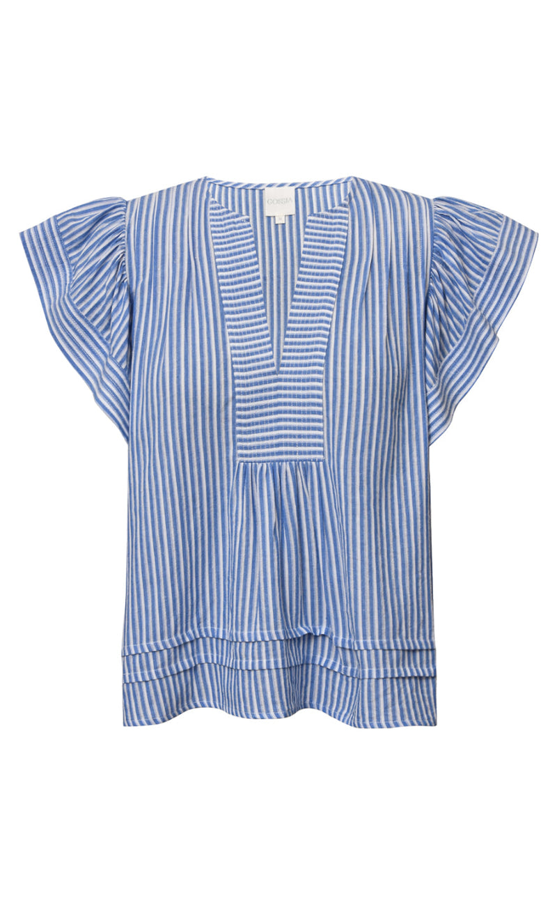 Gossia Bluse - Minka - Blue Stripes