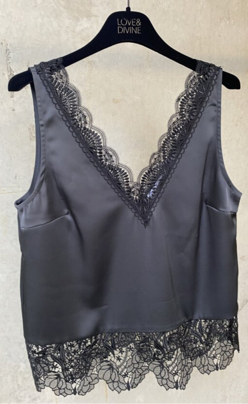Love & Divine Topp - Love1080 - Grey/Black