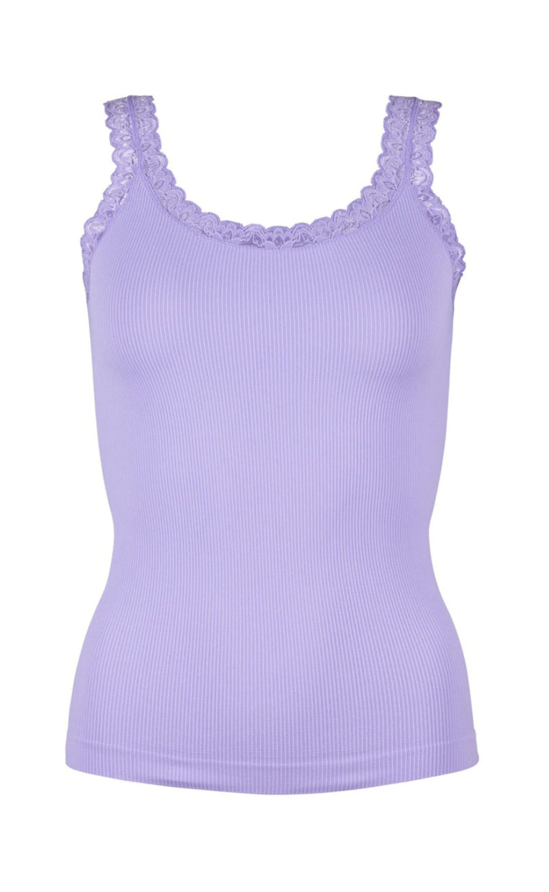 Tim & Simonsen Topp - Frida Rib - Lavanda