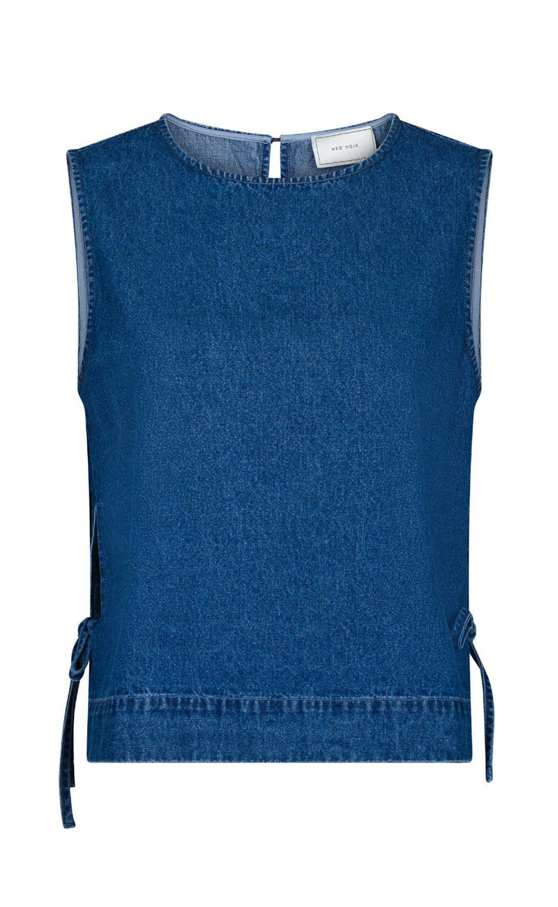 Neo Noir Topp - Svetlana Denim - Blue
