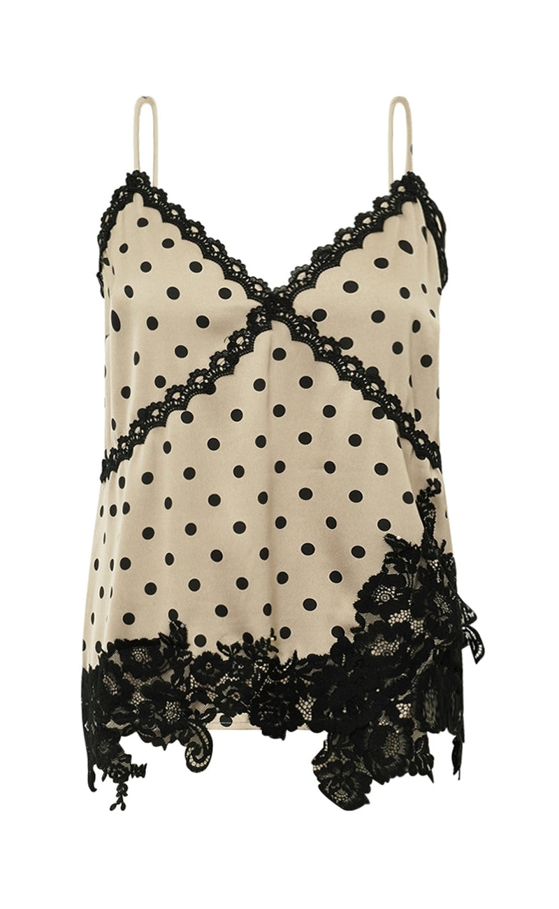 Gossia Topp - Dagny Jo - Latte Black Dots